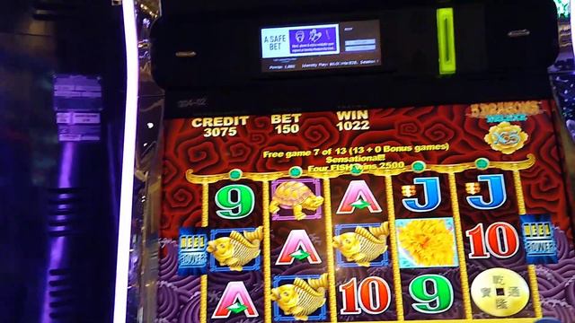 LoneWulfRick # 572 - 5 DRAGONS DELUXE SLOT MACHINE - HAVING FUN IN THE CASINO смотреть онлайн