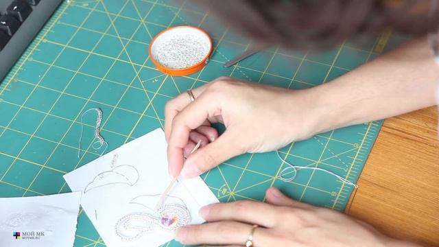 ? Украшение из бисера своими руками. Лебедь из бисера и фетра смотреть онлайн