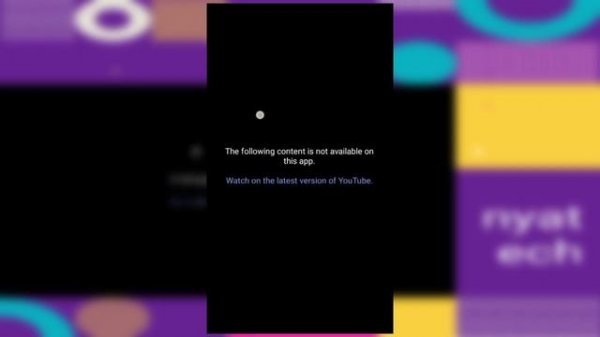 The following content is not available on this app problem fix | youtube vanced not working | vance