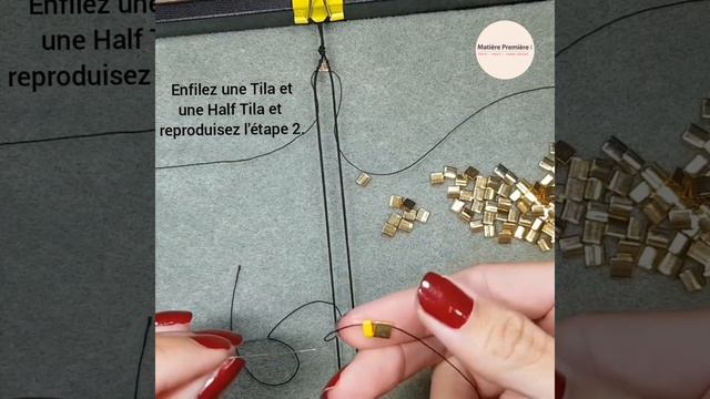 Tuto Bracelet Tila - Half Tila - Matière Première Paris смотреть онлайн