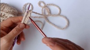 Английская или американская техника вязания на спицах /  English or American style of knitting