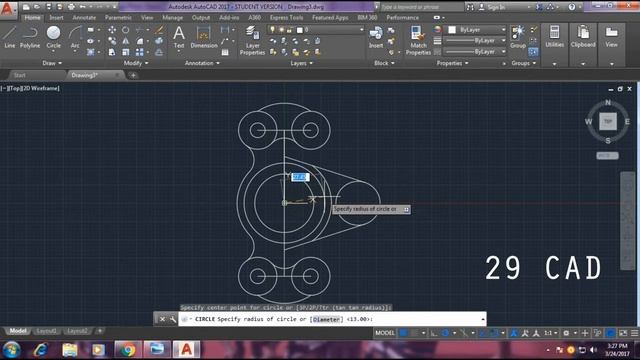 AutoCad 2D practice смотреть онлайн