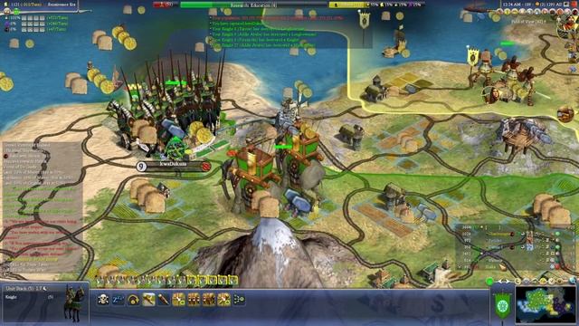 Civ 4 Deity 69 | Zara Yaqob | Part 3 (Huge armies clashing) смотреть онлайн
