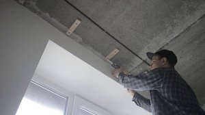 Ниша под карниз своими руками | Как спрятать карниз за натяжным потолком.