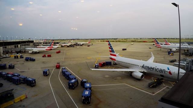 Chicago O'Hare (ORD) Timelapse смотреть онлайн