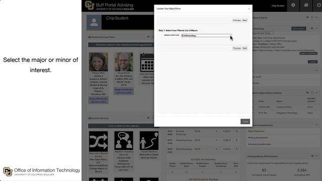 Buff Portal Advising - How to meet with a different advisor смотреть онлайн