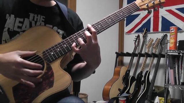 Bohemian Rhapsody -QUEEN- acoustic solo guitar instrumental music смотреть онлайн