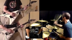 Slayer   Skeletons Of Society Guitar & Drum Cover