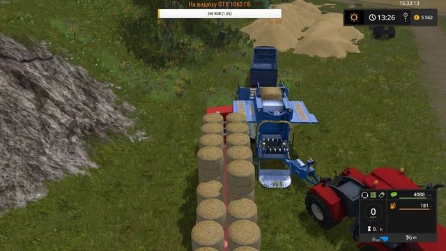 Farming Simulator 17.Карта " Курай".Стрим смотреть онлайн