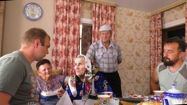 Встреча с Олимпиадой Максимовной Мокровой, хутор Большой Лычак смотреть онлайн