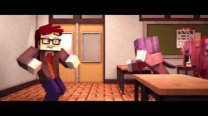 Анимация Minecraft! Зачем сказал я Okie Doki? »Minecraft DDLC Музыкальное Видео. (ПЕРЕВОД)