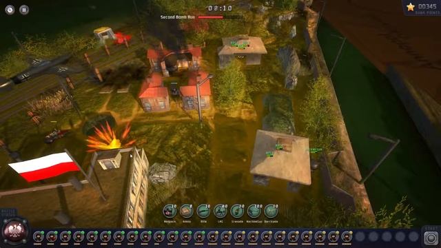 Warfront Defenders: Westerplatte Gameplay / Day 2 / Hide for the Luftwaffe смотреть онлайн