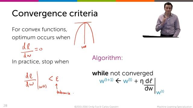 Review of gradient ascent - Machine Learning: Classification смотреть онлайн