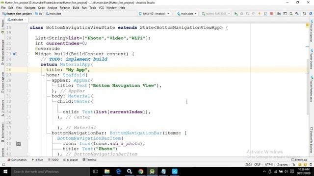 #13 || Exploring Flutter Widgets || Flutter Bottom Navigation Bar Widget смотреть онлайн