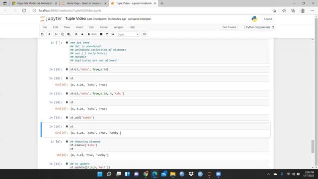 How to Operate Set Data Frame Using Python(python)(set)(data frame) смотреть онлайн