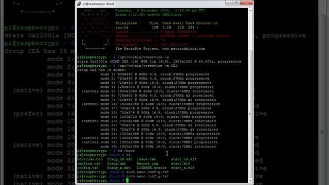 RetroPie: Overscan on the Raspberry Pi смотреть онлайн