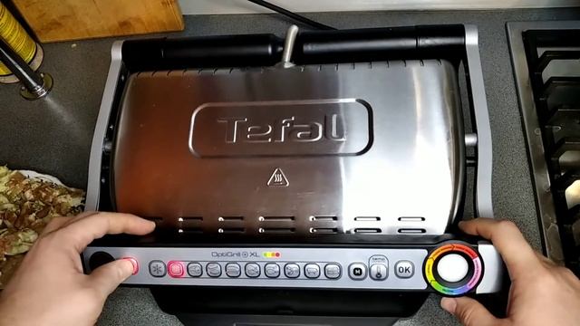 Шашлык на электрогриле Tefal OptiGrill, самый вкусный маринад для шашлыка. смотреть онлайн