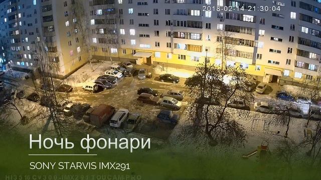 Камера на матрице Sony STARVIS IMX291 процессор Hi3516Cv300 смотреть онлайн