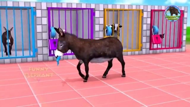 farm animals the right key with cow feed duck donkey crossing game смотреть онлайн