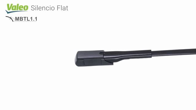 Установка дворников Valeo Silencio Flat - MBTL1.1 смотреть онлайн