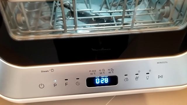 Lave vaisselle Moulinex studio le Mini lave vaisselle 2 couvert. code E1. Part 2 смотреть онлайн