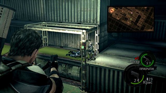 Resident evil 5, Прохождение, Глава 6-1 Палуба смотреть онлайн