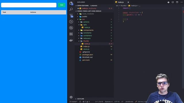 [Front-End] React - Configurando o Redux com redux-thunk #03 смотреть онлайн
