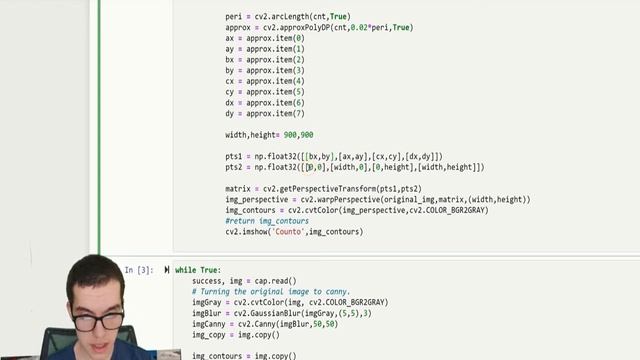 How to wrap perspective with opencv python. SUDOKU PROJECT смотреть онлайн
