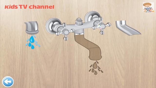 384 Puzzles for Preschool Kids - Children Learn Bathroom equipment | Kids Puzzles Games | Kid Games смотреть онлайн