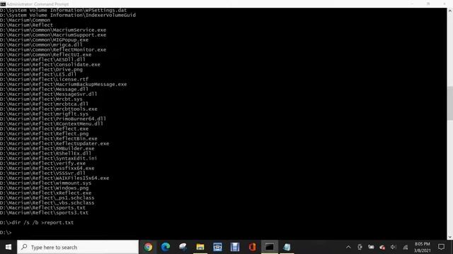 Search for Files and Folders on Windows 10 PC - Get list of all files in text file смотреть онлайн