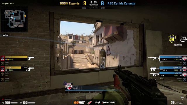 BOOM vs RED Canids [Map 3, Mirage] ESL One: Road to Rio смотреть онлайн