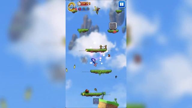 Sonic Jump (mobile) #1 смотреть онлайн