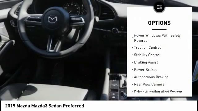 2019 Mazda Mazda3 Sedan Thousand Oaks CA M9619 смотреть онлайн