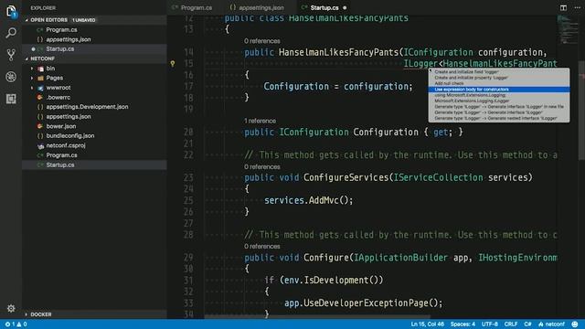 Get Started with ASP.NET Core 2.0 смотреть онлайн