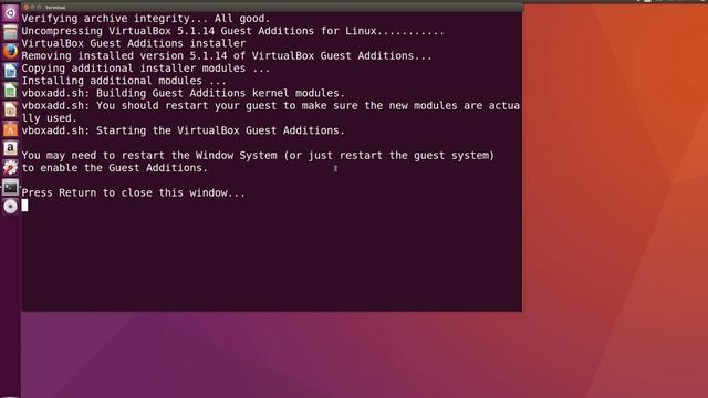 3_VirtualBox Guest Additions in Ubuntu смотреть онлайн