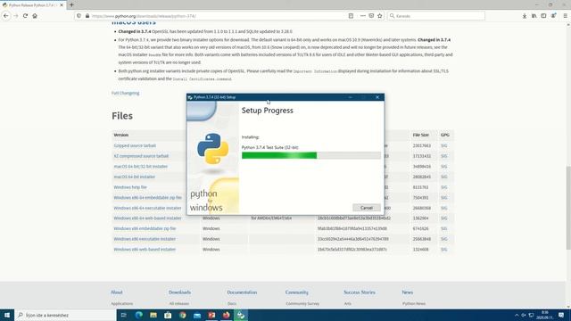 Python letöltése telepítése IDLE indítás смотреть онлайн
