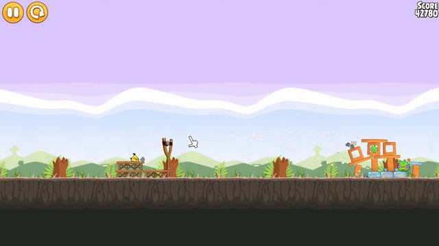 The Birds lost there powers! - Angry birds power trouble #1 смотреть онлайн