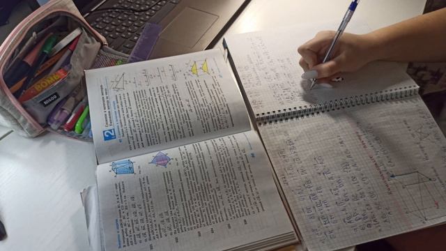 НЕДЕЛЯ УЧЁБЫ| геометрия | продуктивный день | STUDY WITH ME № 22 | 11 класс | смотреть онлайн