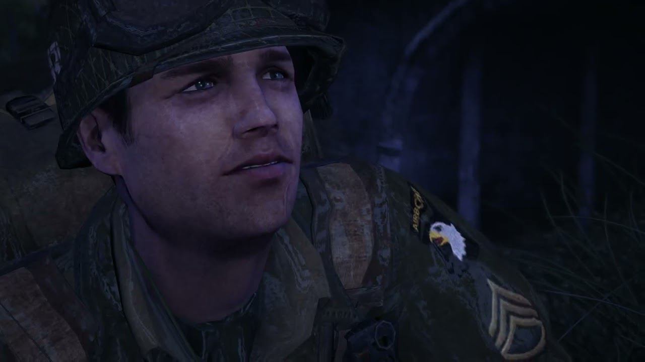 Brothers in Arms. Hells Highway 51 часть Расстреляли девушку в белой одежде смотреть онлайн