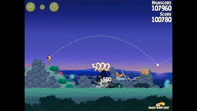 Angry Birds Rio Level 7 Rocket Rumble Walkthrough 3 Star смотреть онлайн