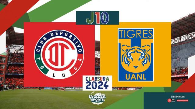 EN VIVO | TOLUCA VS TIGRES | JORNADA 10 | LIGA DE MX | OCTAVA SPORTS смотреть онлайн