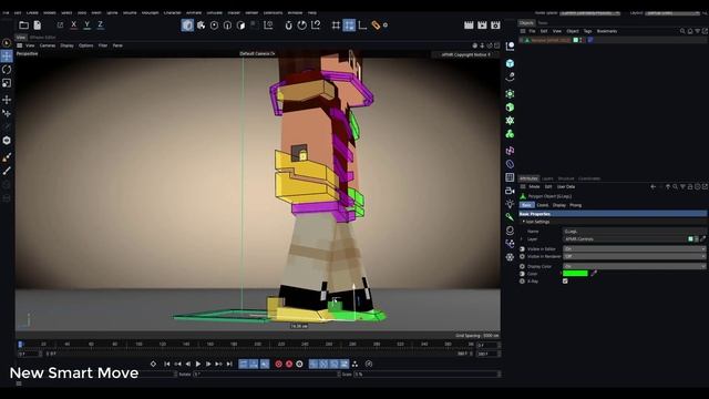 Cinema 4D - Advanced Feeble Minecraft Rig - 2022 Edition