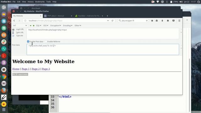 Tutorial 23: Web - PHP local file inclusion (LFI) смотреть онлайн