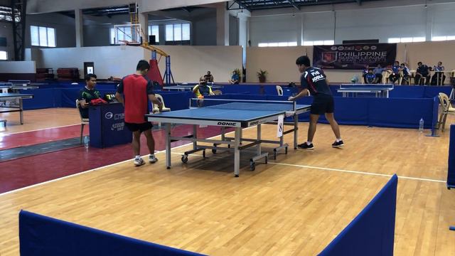 Philippine Table tennis: Jann Nayre vs Dino Marcelo : [Super League Grand Prix 2019] смотреть онлайн