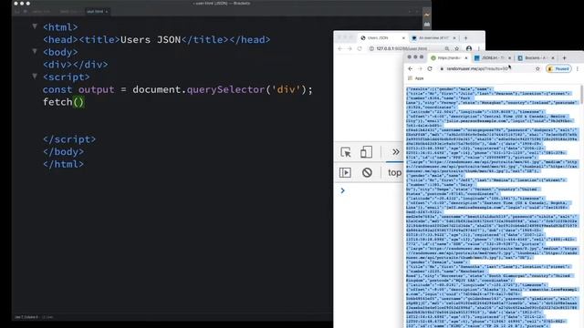 JSON: Nested JSON смотреть онлайн