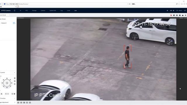 Dahua PTZ 8MP 4K 25X Zoom SD49825XB-HNR Cross tripwire and chase object смотреть онлайн