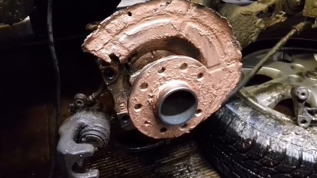 Opel Astra H | Замена тормозных дисков и колодок вкруг [Часть-2] смотреть онлайн