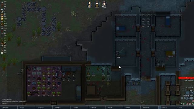 Mini Let's Play - Rimworld: Down to the last man standing смотреть онлайн