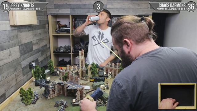 Grey Knights Vs Nurgle Daemons - Tempest of War - Warhammer 40k Battle Report смотреть онлайн
