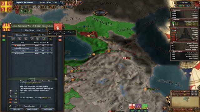 EU4 - MEIOU & Taxes - Roman Reclamation - Part 62 смотреть онлайн
